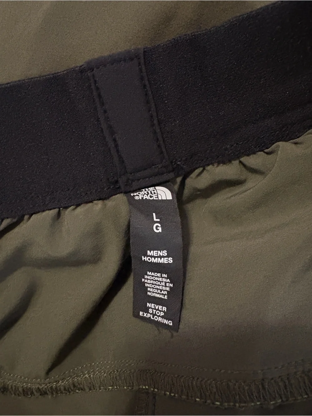 The North Face Men's Colorblock Hooded Jacket in Olive, Khaki & Black